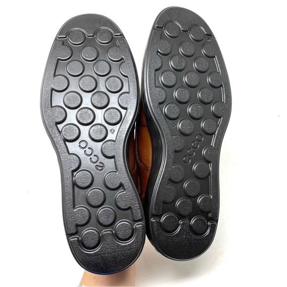 ECCO MEN'S S LITE HYBRID TIE OXFORD SHOE Cognac Leather - Picture 6 of 7